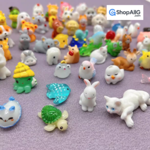 Miniature Animal Blind Bag Toy for Kids – Surprise Resin Mini Tiger, Rabbit & Glow Animal Collectible Figures